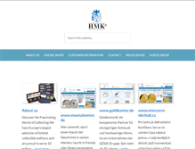 Tablet Screenshot of hmk.eu